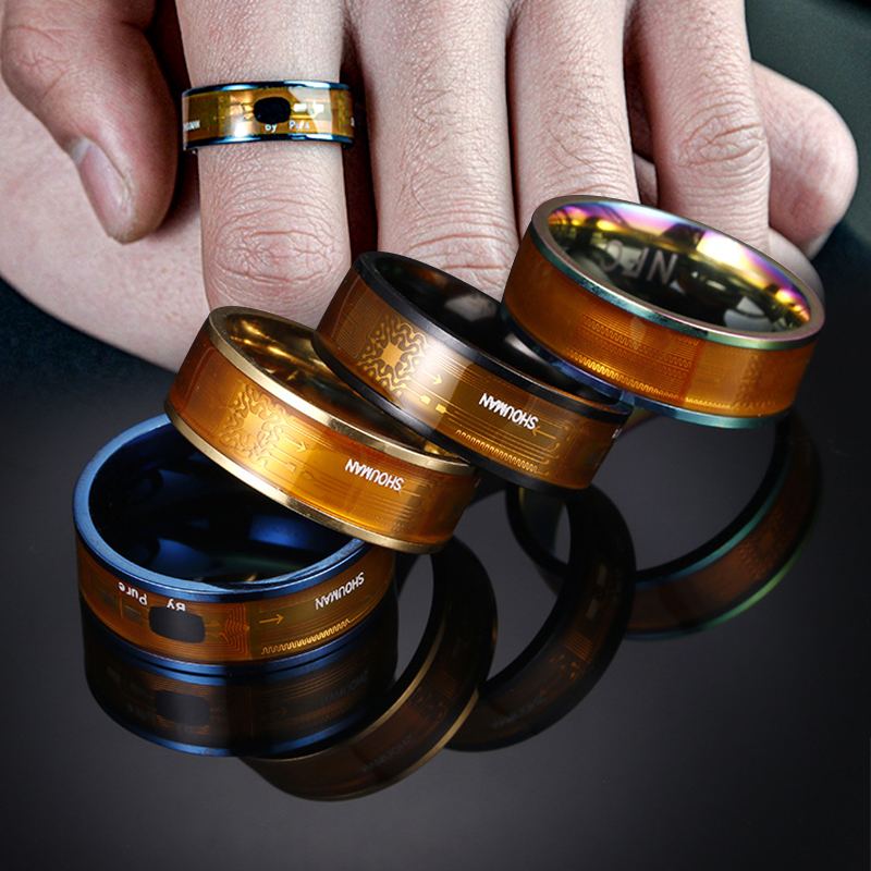 Smart Ring Nfc Pay - Cincin NFC Cerdas Pria Wanita, cincin
