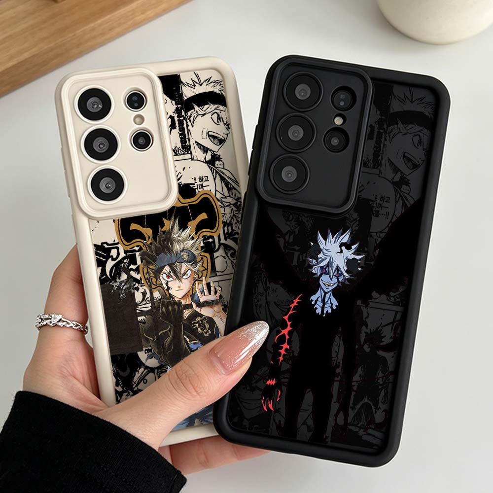 Samsung Galaxy S24 - Casing Ponsel Keren Black Clover Untuk