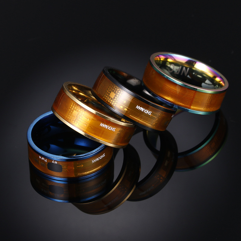 Cincin NFC Cerdas Pria Wanita, - Smart Ring Nfc Pay ulasan dan harga