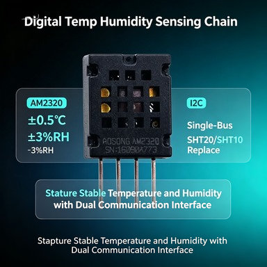 1Pcs Sensor Suhu Kelembaban AM - Muscle Sensor Emg ulasan dan harga