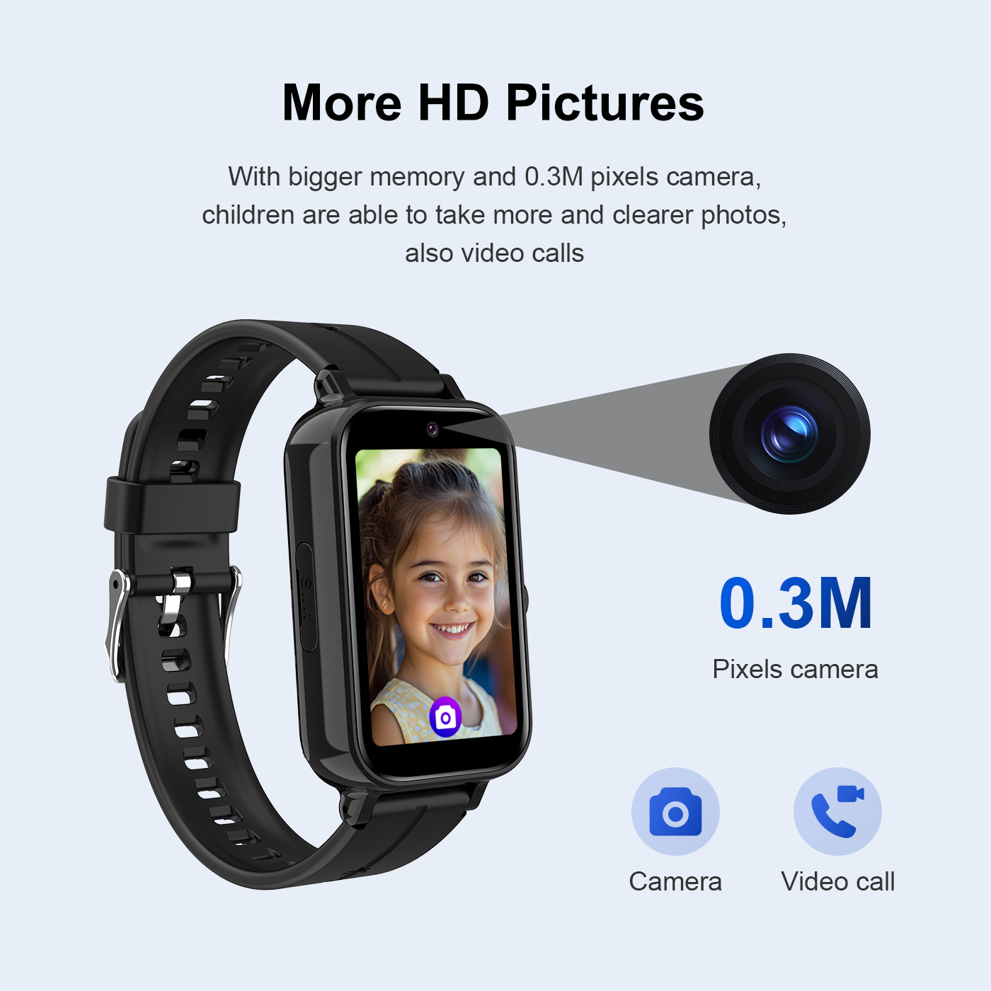 Jam Tangan Pintar Anak dengan  - Fall Detection Watch ulasan dan harga